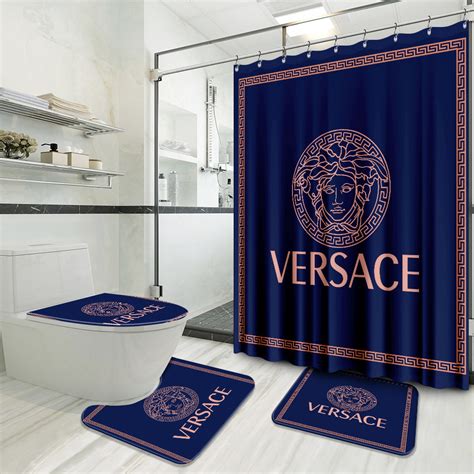 versace shower curtain walmart|versace shower curtain set.